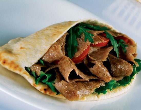 Kebab in Pitta